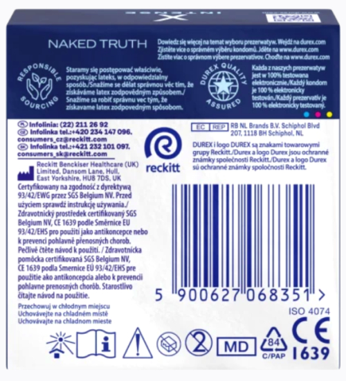 Durex prezervative intens stimulante 3 buc
