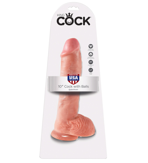 Dildo mare cu ventuză King Cock