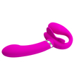 Strap-on dublu cu vibrații