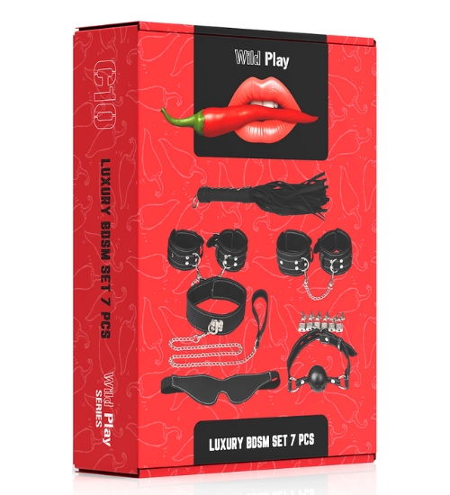 Deliciu în lacăte - Set BDSM de lux