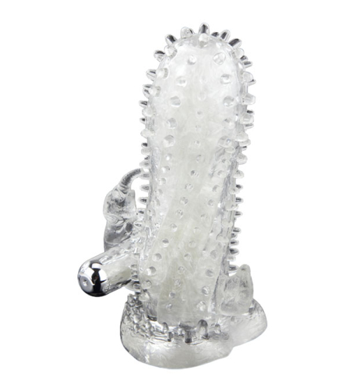 Tampon vibrator cu stimulator