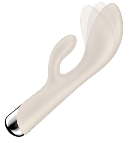 Vibrator din silicon cu rotație