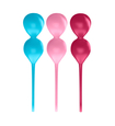Mingi colorate geisha - set de 3 buc