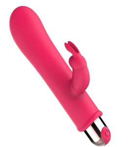 Mini vibrator cu proeminență clitoridiană