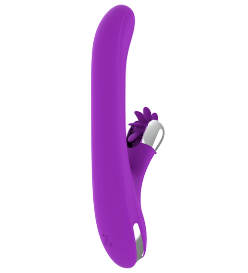 Vibrator pentru iepurași cu mișcări de rotație