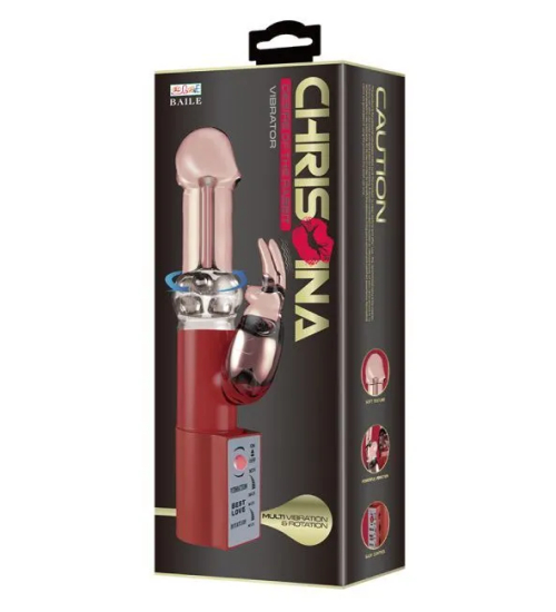 Vibrator cu perlă rotativă