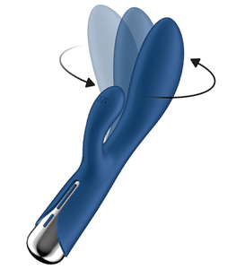 Vibrator rotativ cu proeminență clitoridiană