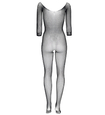 Bodystocking cu ornamente din zirconiu