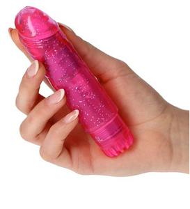 Mini vibrator cu sclipici