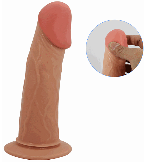 Strap-on pentru bărbați din material moale