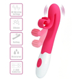 Vibrator cu vârf flexibil