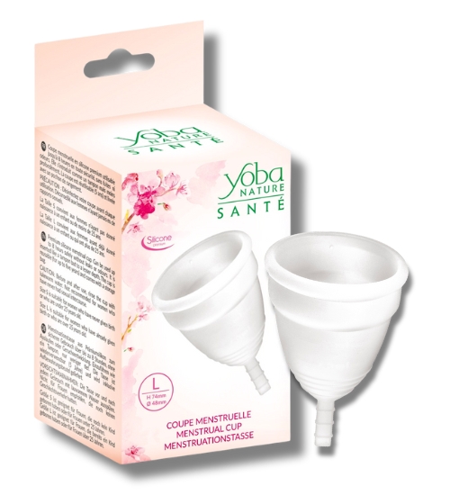 Cupa menstruală L cu pungă