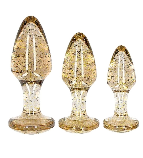 Set de dopuri acrilice cu sclipici