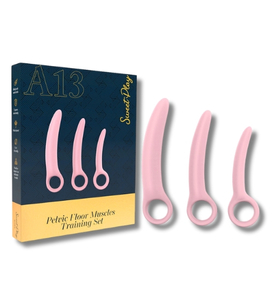 Set de dilatatoare vaginale din silicon