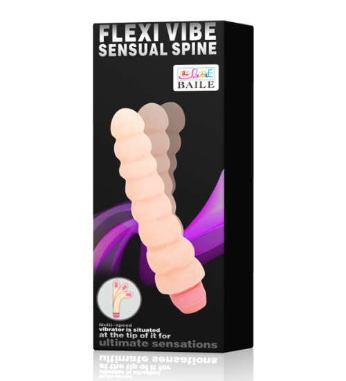 Vibrator flexibil ondulat - cyberskin