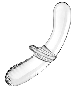 Dildo G-spot din sticlă