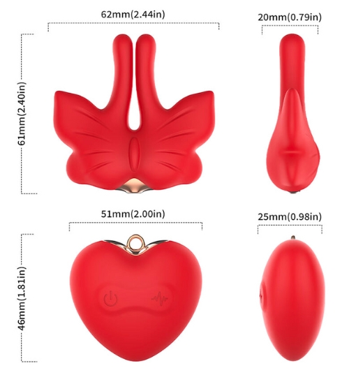 Colier cu cleme vibratoare pentru sfârcuri