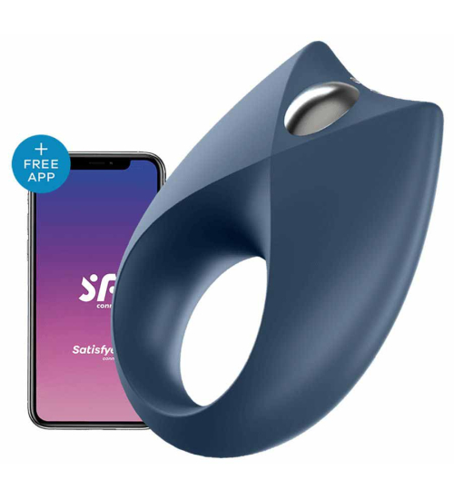 Inel vibrator pentru penis cu aplicație