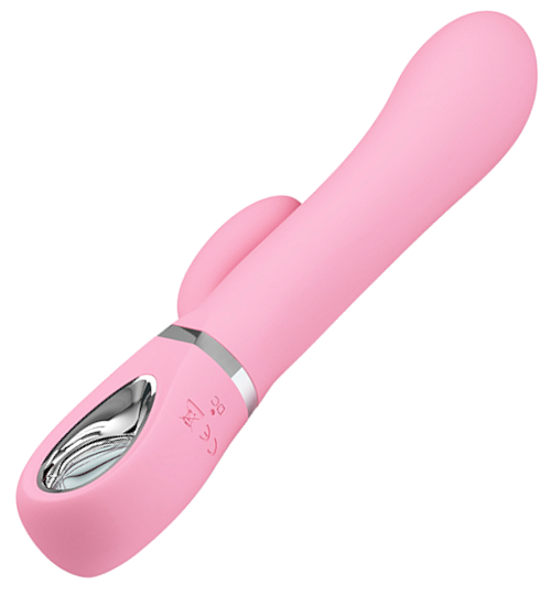 Vibrator rotativ exclusiv din silicon