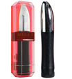Vibrator argintiu și negru