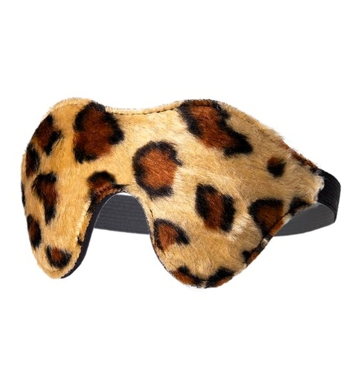 Mască de ochi cu imprimeu leopard