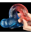 Dildo realist bicolor
