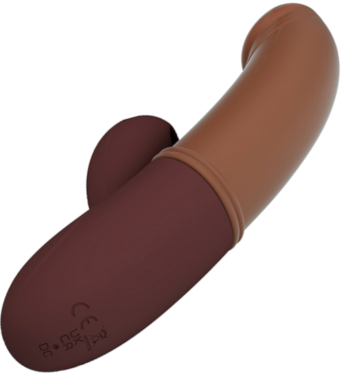 Vibrator maro pentru punctul G și clitoris
