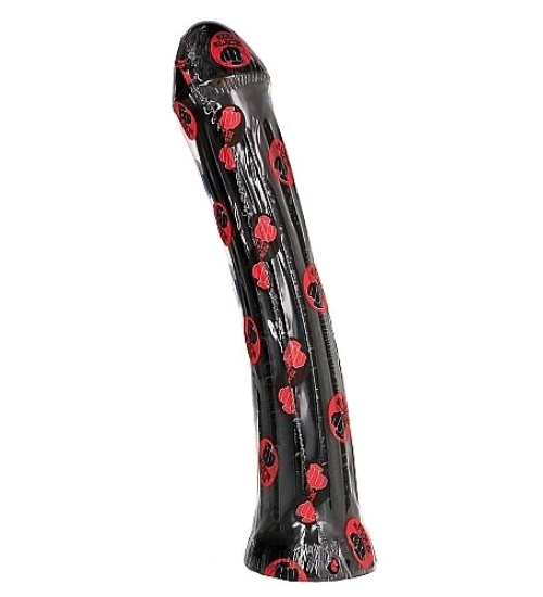 Dildo anal negru imens