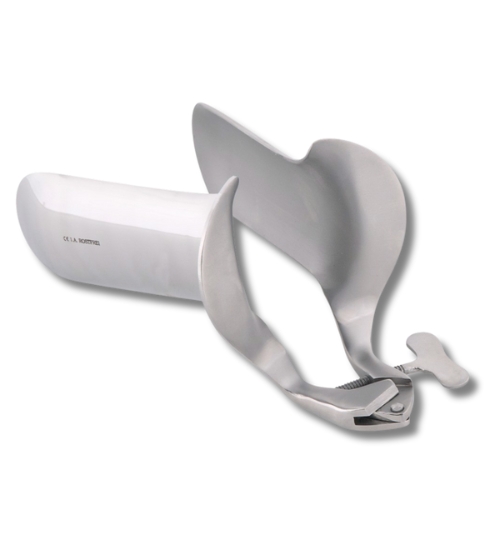 Speculum vaginal-anal metalic