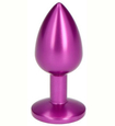 Dop anal violet cu diamante