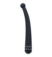 Vibrator G-spot negru elegant