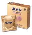 Super subțire Durex Sensual Extra Lube 3 buc.
