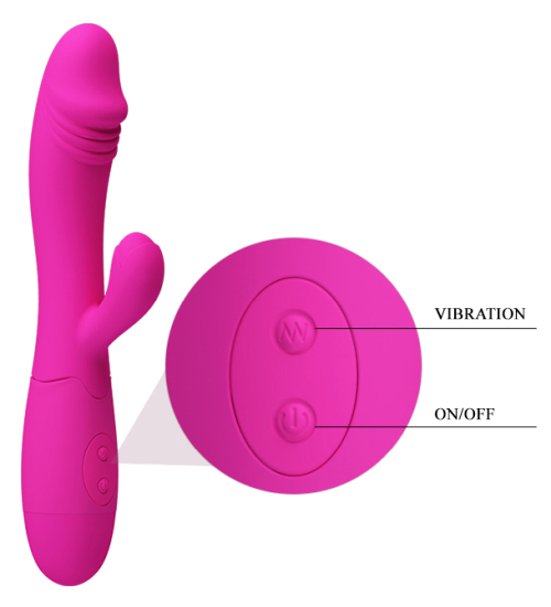 Vibrator USB roz