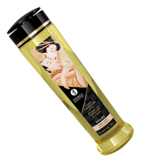 Ulei de masaj erotic cu aromă de vanilie