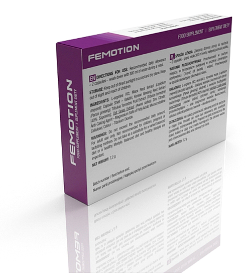 Femotion - capsule de îmbunătățire a senzațiilor pentru femei