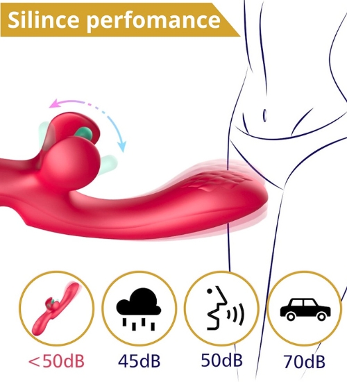 Vibrator modern pentru punctul G și clitoris