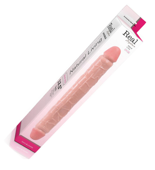 Dildo dublu natural