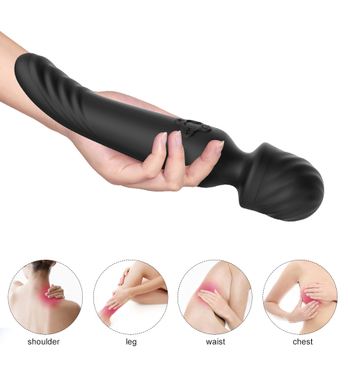 Vibrator încălzit - Mission negru