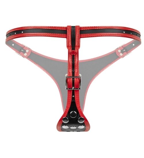 Strap-on triplu cu ham reglabil și dildo-uri detașabile