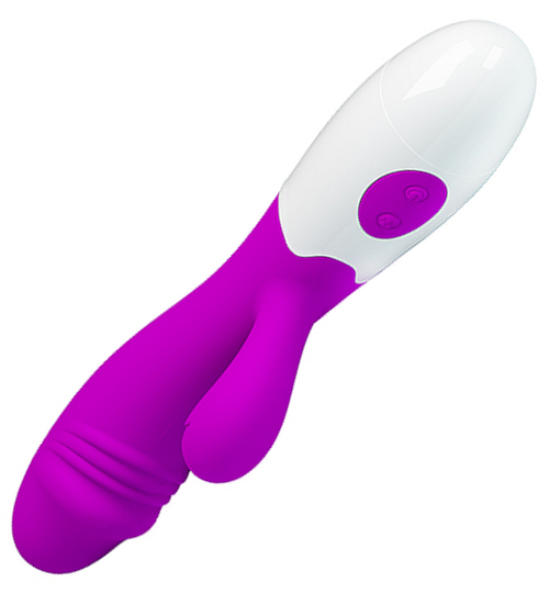 Vibrator cu stimulator - 30 vibrații