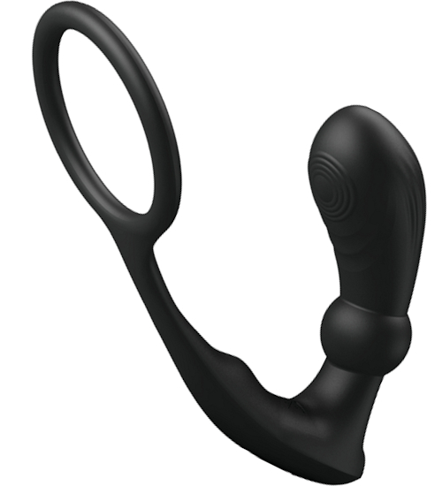 Masor de prostată cu atașament pentru penis