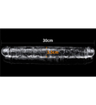 Dildo dublu transparent
