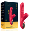 Vibrator roz pentru stimularea punctului G și a clitorisului
