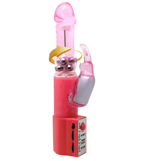 Vibrator cu perlă rotativă