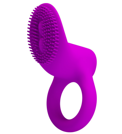Inel pentru penis cu buton