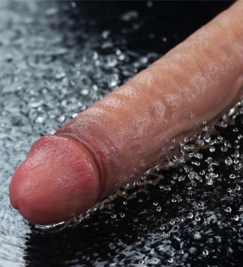 Vibrator realist la îndemână 22 cm