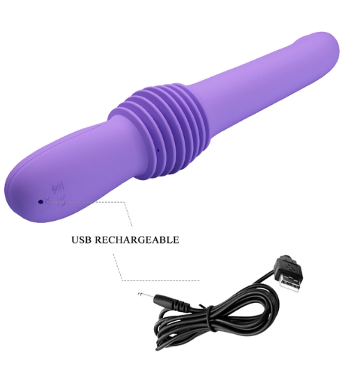 Vibrator violet cu mișcare alternativă