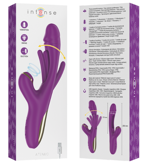 Vibrator puternic cu modul tapping