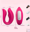 Vibrator portabil roz controlat prin aplicație