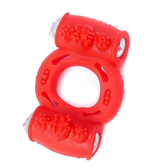 Inel de erecție dublu vibrator